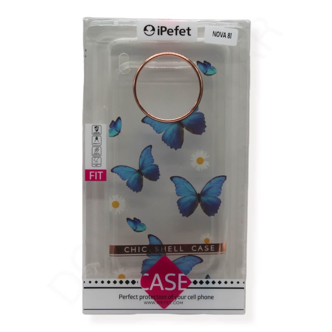 Dohans Mobile Phone Cases Style 4 Huawei Nova 8i Flower Transparent Cover