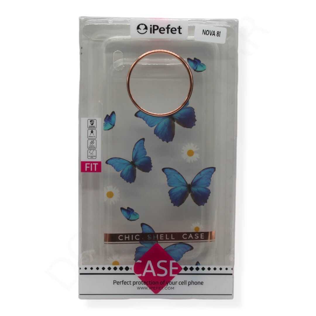 Huawei Nova 8i Flower Transparent Cover - Mobile Phone Cases available at Dohans Qatar