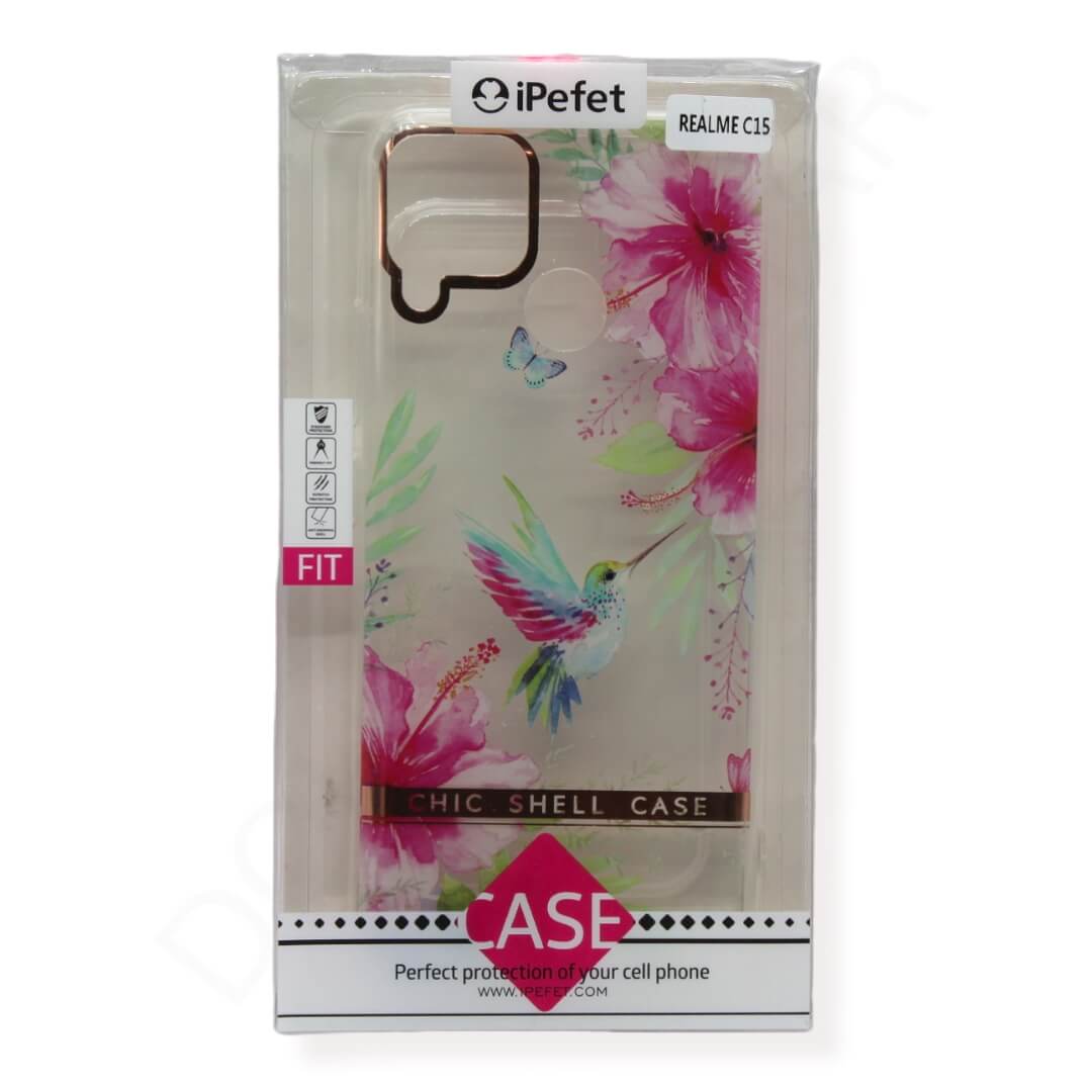 Dohans Mobile Phone Cases Style 5 Realme C12/ C15/ C25 Flower Transparent Cover