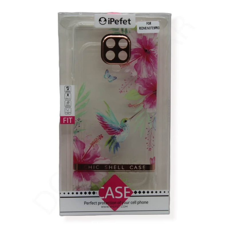 Dohans Mobile Phone Cases Style 6 Xiaomi Redmi Note 9 Pro  Flower Transparent Cover & Cases