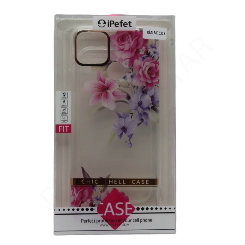 Dohans Mobile Phone Cases Style 8 Realme C21Y Flower Transparent Cover & Cases