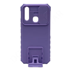 Dohans Mobile Phone Cases Vivo Y11/ Y12/ Y15/ Y17 - Violet Slide Camera Protection with Kickstand Cover & Cases