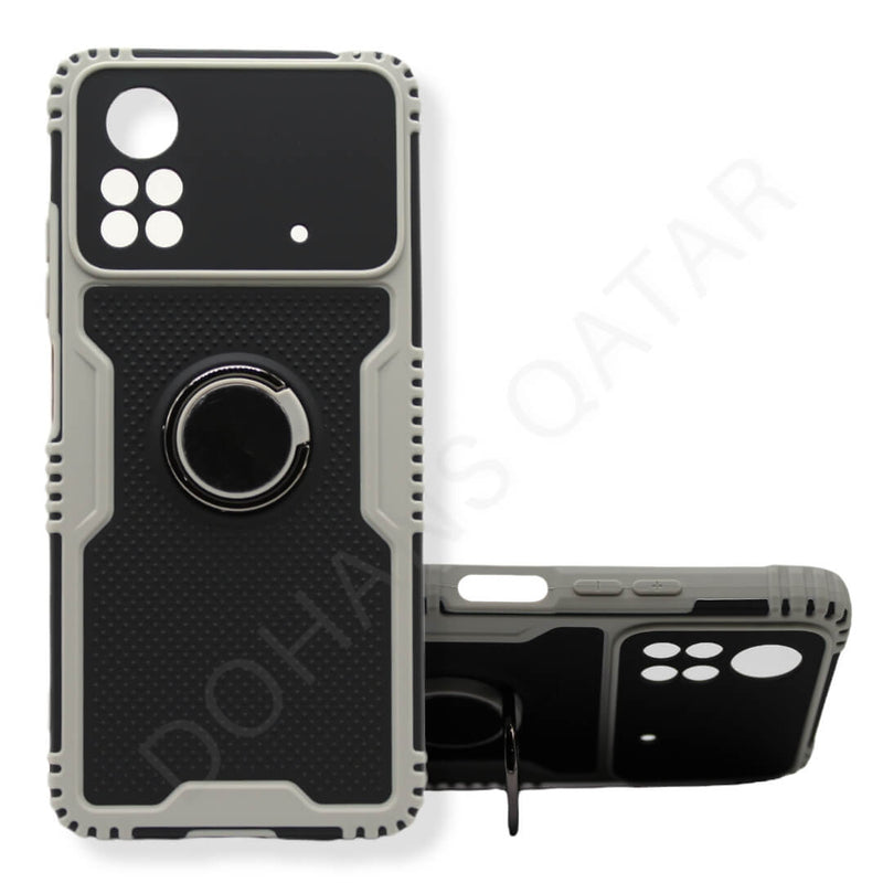 Dohans Mobile Phone Cases White Border Xiaomi X4 Pro - Dot Magnetic Ring Cover