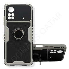 Dohans Mobile Phone Cases White Border Xiaomi X4 Pro - Dot Magnetic Ring Cover