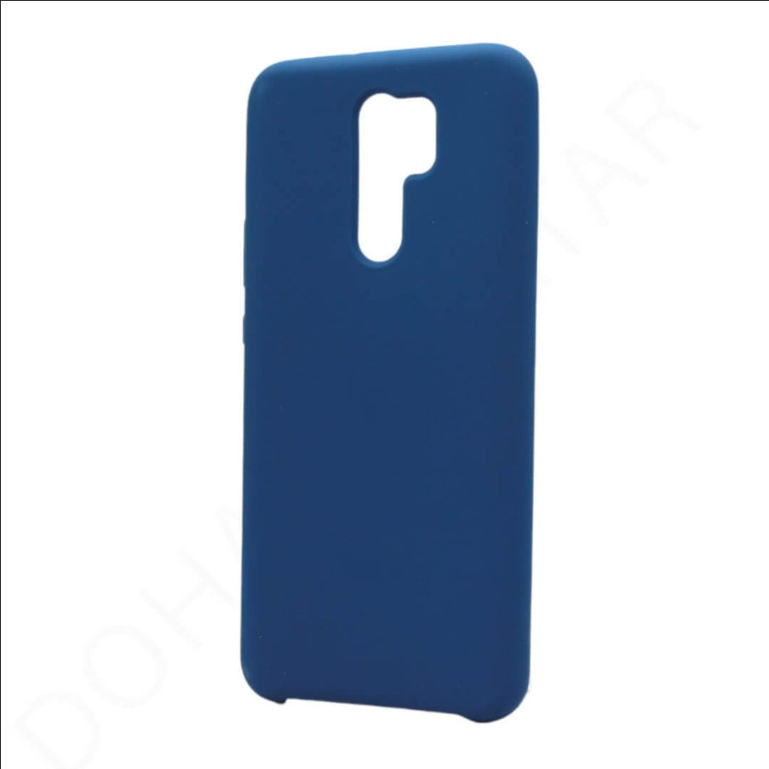Dark Blue Silicone Cover & Cases for Huawei Phone Models - Mobile Phone Cases available at Dohans Qatar
