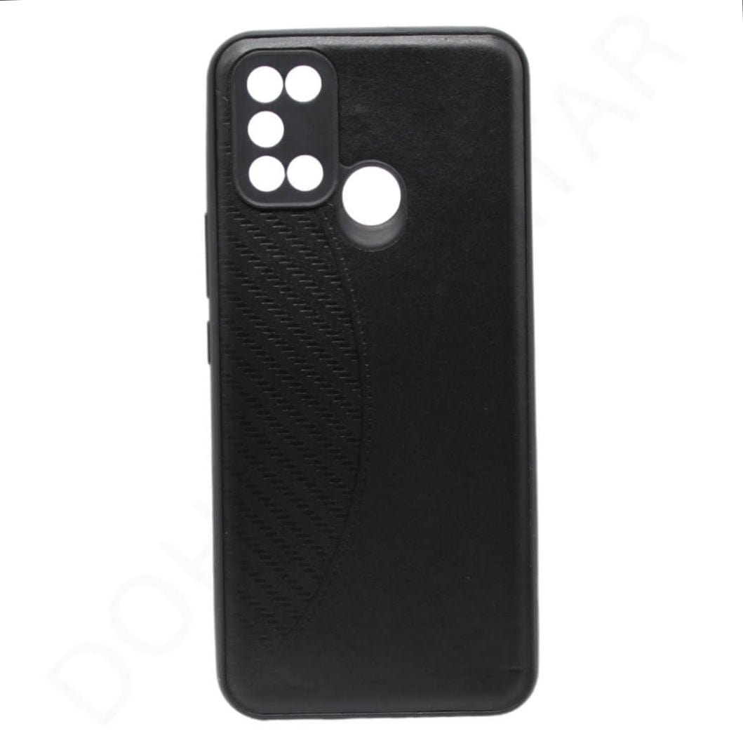 Dohans Qatar Mobile Accessories Black Realme 7I Fashion Back Case & Cover