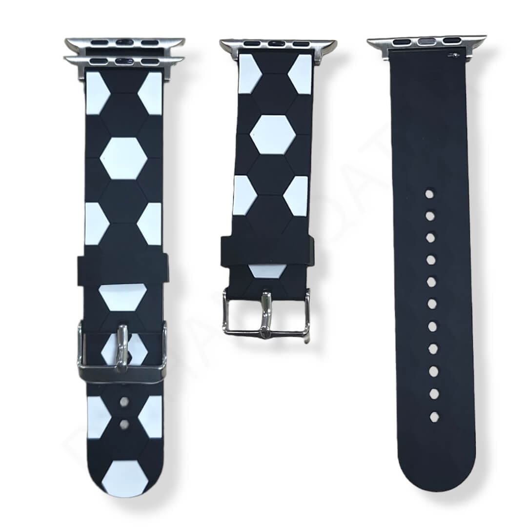 Dohans Smart Watch Straps Black & White Apple Watch Straps for 42/44/45mm Multi Color & Pattern
