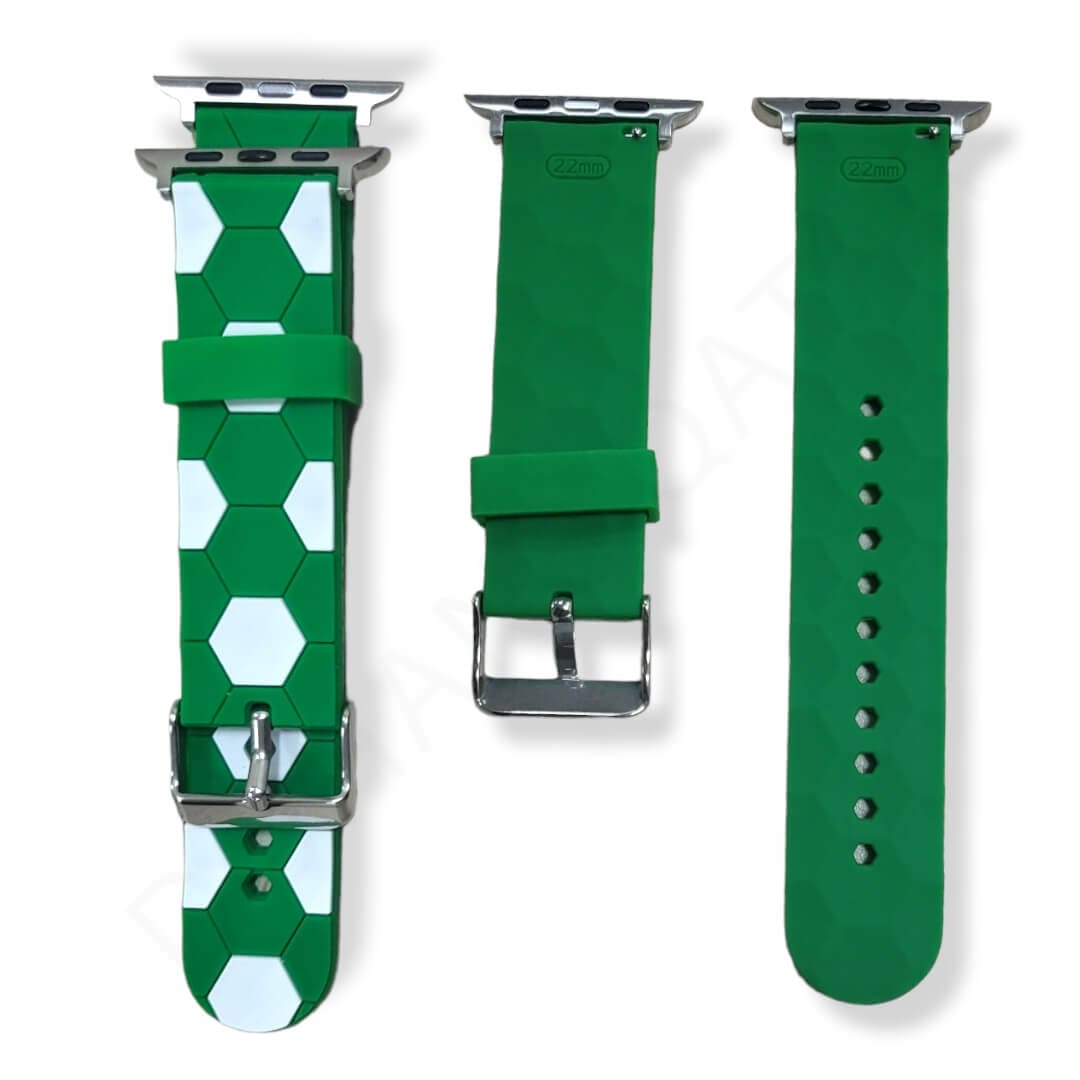 Dohans Smart Watch Straps Green & White Apple Watch Straps for 42/44/45mm Multi Color & Pattern