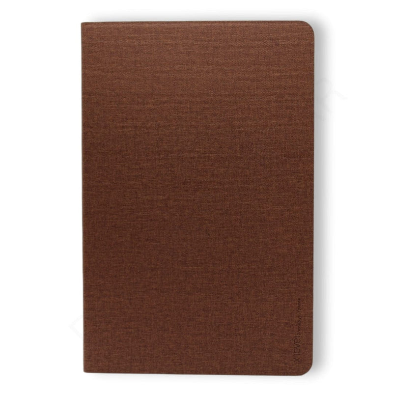 Dohans Tablet Cover Brown Lenovo Tab M10 10.1 X605F/ X505 Canvas Book Cover
