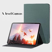 Dohans Tablet Cover Green Samsung Tab A 10.1 2019 T510/ T515 Canvas Book Cover & Case
