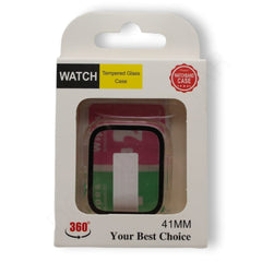 Dohans Watch Accessories Apple Watch 41mm Transparent Black Border Cover